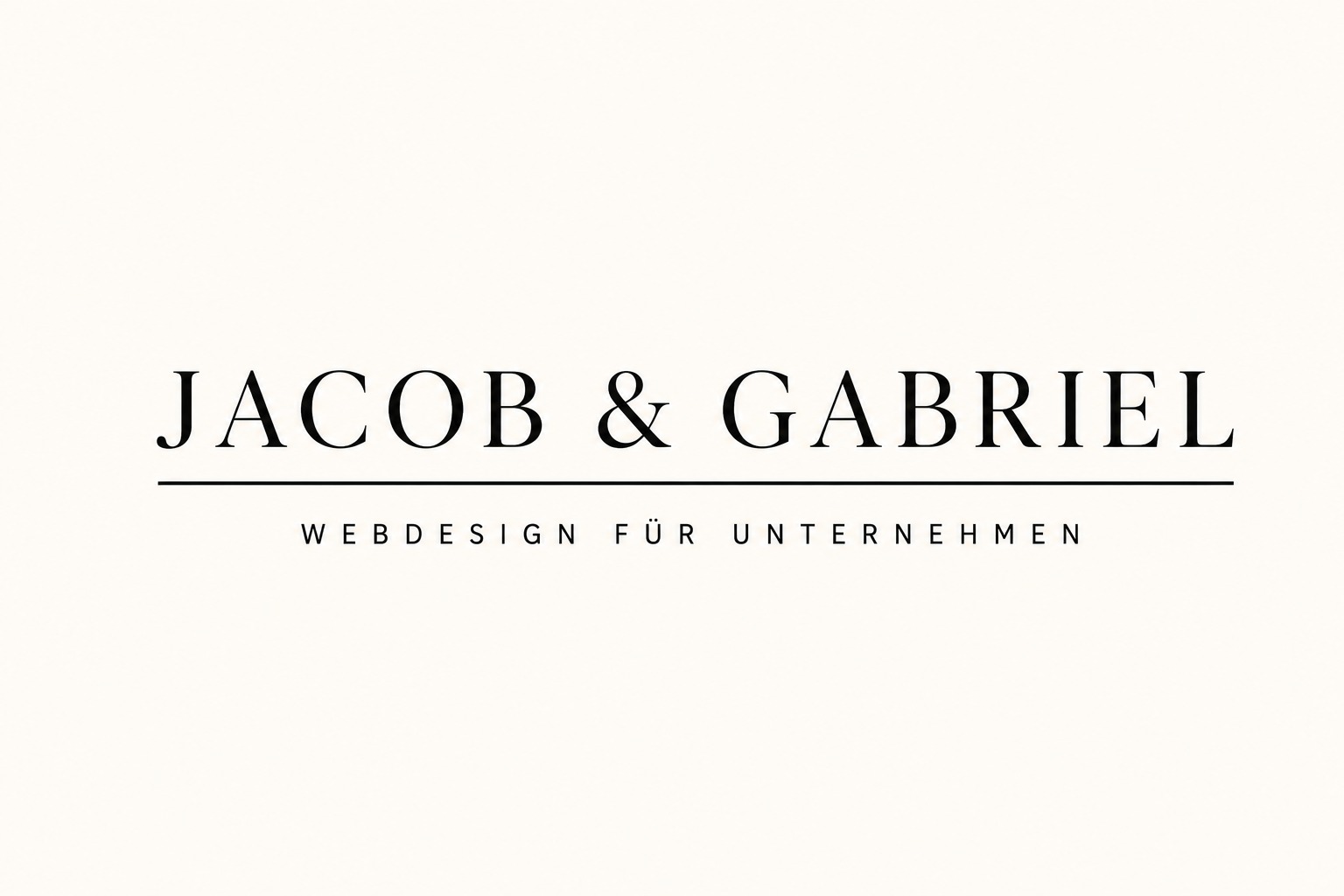 Jacob & Gabriel – Webdesign für Unternehmen